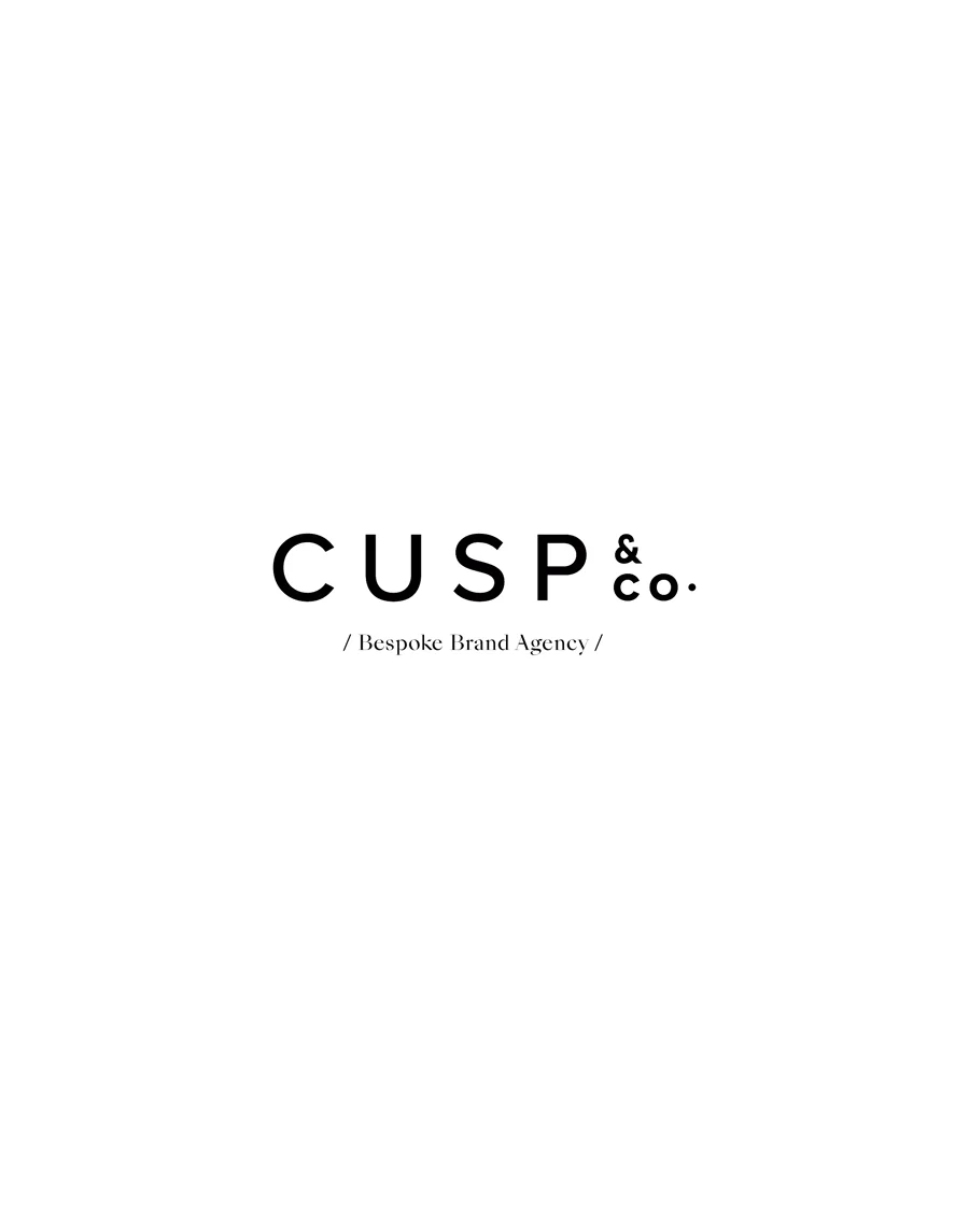 Cusp & Co. wordmark by TCCA